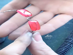 Dispositivos de ortodoncia hechos a medida con buena retención para corregir la alineación de los dientes