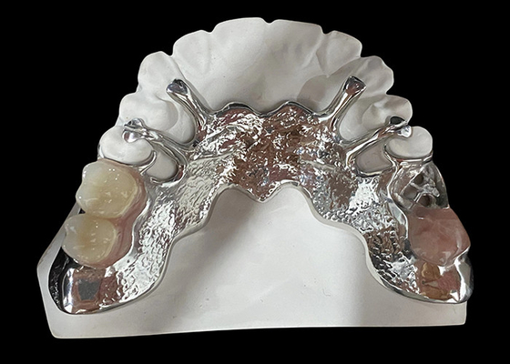 comprar Dentadura removible parcial y moldeable con diseño de base de acrílico / metal online manufacture