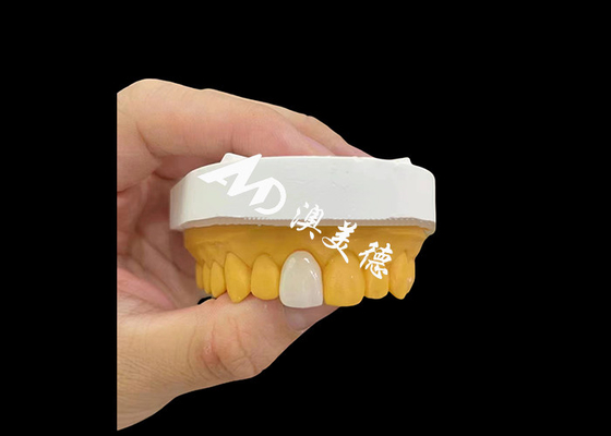 comprar Incisivo anterior de zirconia corona dental de aspecto natural alta resistencia al desgaste online manufacture