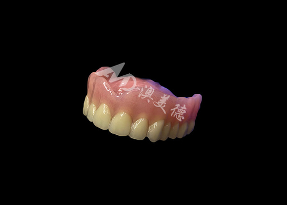 comprar Dentadura completa de acrílico personalizada de fácil mantenimiento Dentadura removible de arco completo online manufacture