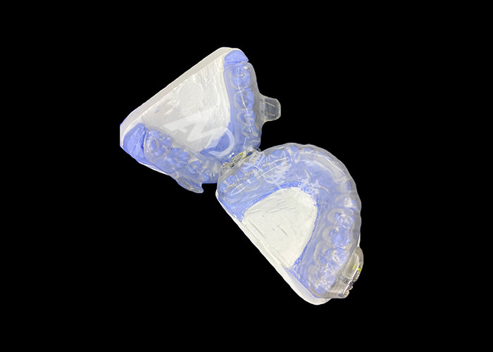 Dispositivo anti-ronquido de tiburón Dispositivo de avance mandibular ajustable para mejorar el alivio del ronquido y mejorar el sueño