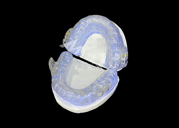 Dispositivo anti-ronquido de tiburón Dispositivo de avance mandibular ajustable para mejorar el alivio del ronquido y mejorar el sueño